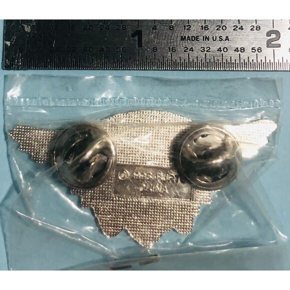 1995 Sturgis,SD   Black Hills Rally, Winged CAMEL © Sponsor Pin -NEW Old stock - Picture 2 of 2